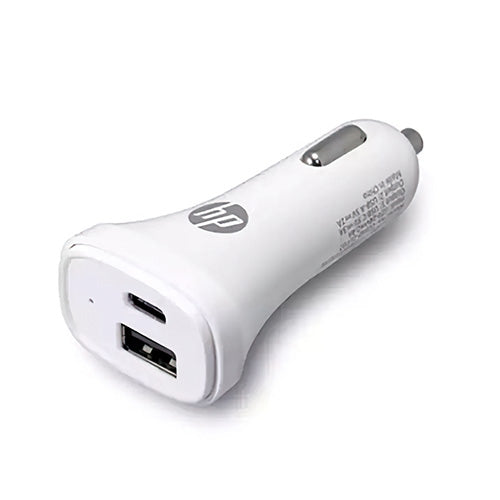 HP USB+TypeC Car Charger