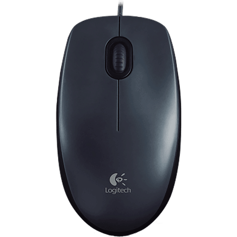 Logitech M100 Wired USB Mouse - DokanTech #