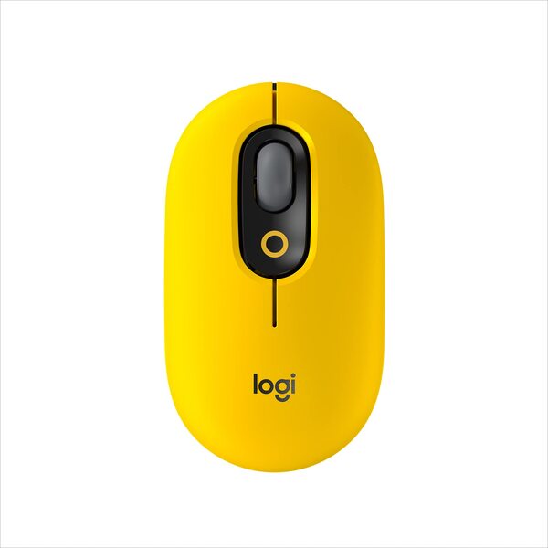 Logitech POP Mouse, Wireless Mouse with Customisable Emojis, SilentTouch Technology, Precision/Speed Scroll, Compact Design, Bluetooth, Multi-Device, OS Compatible - DokanTech #