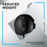 Logitech G502 X Wired Gaming Mouse - LIGHTFORCE hybrid optical-mechanical primary switches, HERO 25K gaming sensor, compatible with PC - macOS/Windows