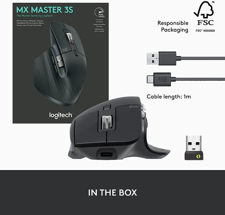 Logitech MX Master 3S Mouse - DokanTech #