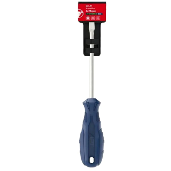 APT Screw Driver -Blue handle With Card Holder SL 6x125 & 6x150mm