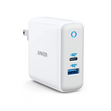 Anker PowerPort Atom III Two Ports 60W  Wall Charger, White