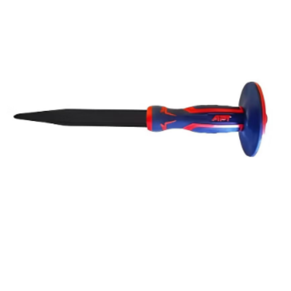APT Cold Pointed Chisel 18P*350 Double Color Handle