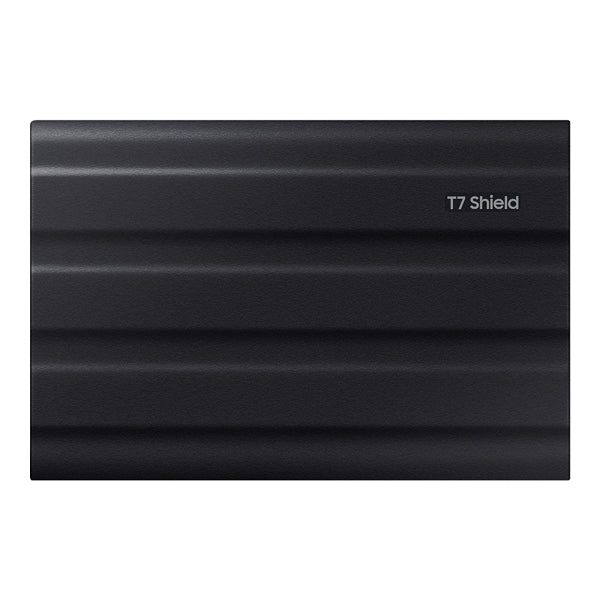 سامسونج T7 Shield 2 تيرابايت، SSD محمول، حتى 1050 ميجابايت/ثانية، USB 3.2 Gen2، متين، IP65 مقاوم للماء والغبار، للمصورين ومنشئي المحتوى والألعاب، محرك أقراص الحالة الصلبة Extenal (MU-PE2T0S/AM)، أسود 