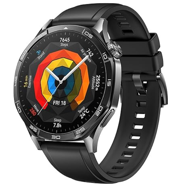 Huawei GT5 46mm Smartwatch with 1.43" AMOLED, fast and accurate health tracking - DokanTech #