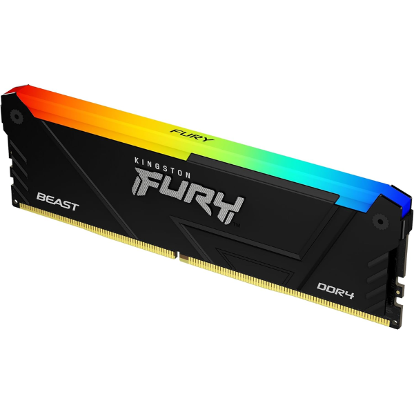 Kingston Fury Beast 32Gb DDR4 3200Mhz RGB Desktop Memory- Dokkantech