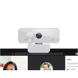 Lenovo 300 FHD Webcam, 1080p, Stereo Microphone - Gray - DokanTech #