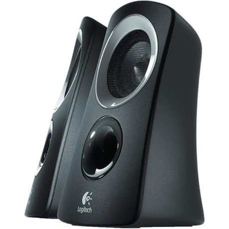 Logitech Z313 SPEAKER SYSTEM WITH SUBWOOFER Rich Balanced Sound - Black - DokanTech #