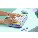 Logitech POP Keys Wireless Mechanical Emoji Keyboard - DokanTech #