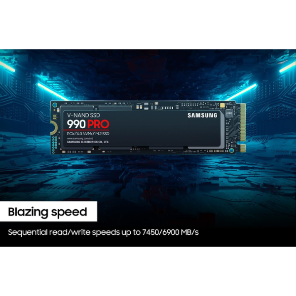 Samsung 990 PRO PCIe 4.0 NVMe M.2 SSD 2TB