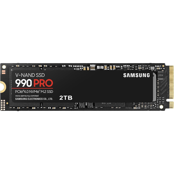 سامسونج 990 PRO SSD PCIe 4.0 NVMe M.2 سعة 2 تيرابايت 