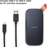 SanDisk 1TB Portable SSD - Up to 800MB/s, USB-C, USB 3.2 Gen 2