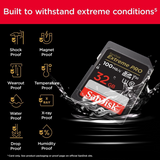 SanDisk Extreme Pro 32GB 100MB/s - SD - DokanTech #