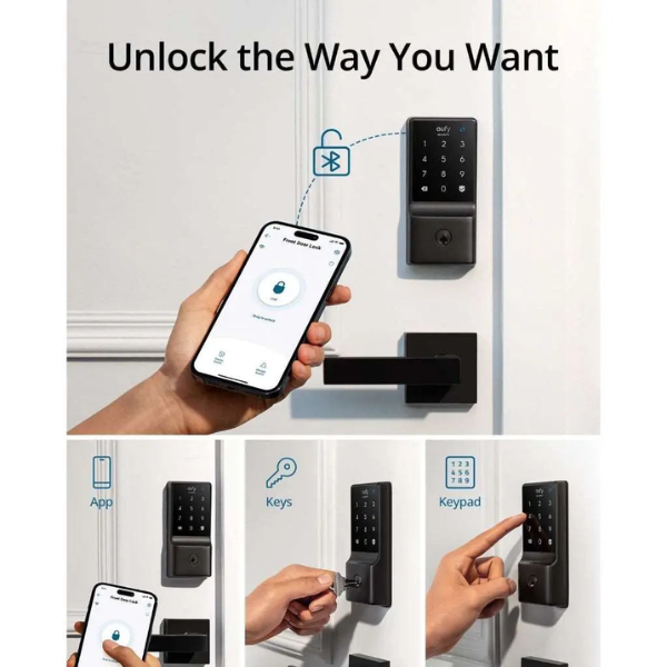 Eufy Security Smart Lock C210, Keyless Entry Door Lock - DokanTech #