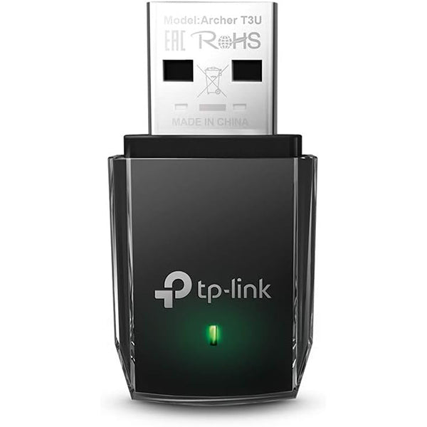 محول USB لاسلكي TP-Link ac1300 mini mu-mimo archer t3u 