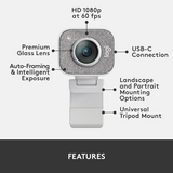 Logitech StreamCam - Full HD 1080p Streaming Webcam