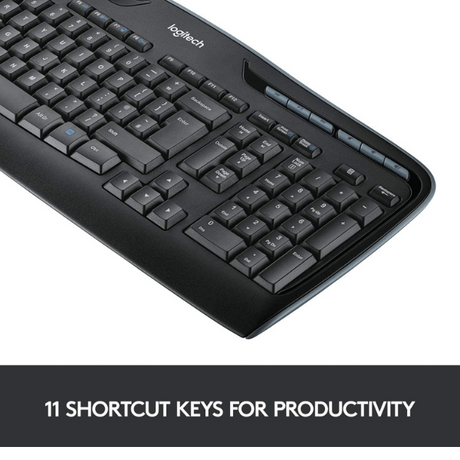 Logitech MK330 Wireless Keyboard & Mouse Combo easy to use - DokanTech #