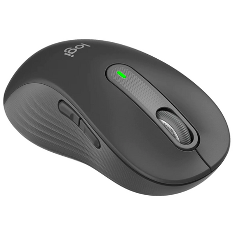 Logitech Signature M650 L Left Full Size Wireless Mouse - For Large Sized Hands, Multi-Device, Silent Clicks, Customizable Side Buttons, Bluetooth, for PC/Mac - DokanTech #