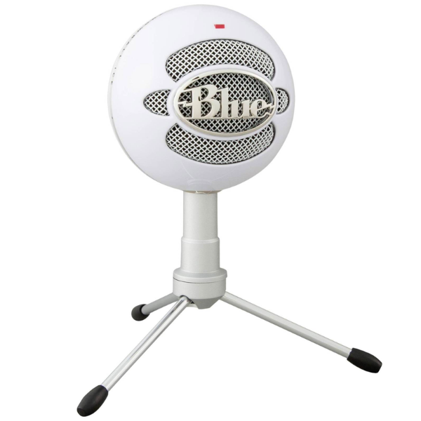 ميكروفون للبث عبر USB من لوجيتك Snowball Ice باللون الأزرق