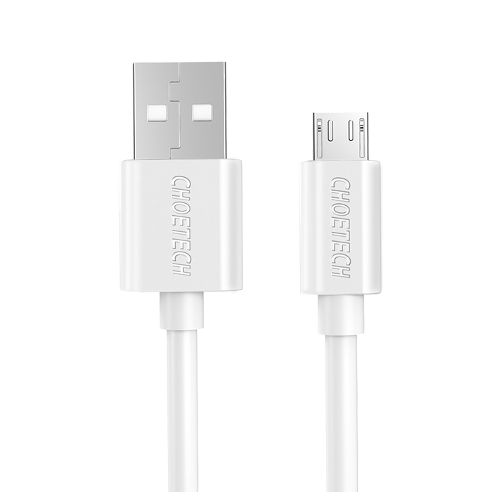 Choetech USB-A TO Micro 0.5M Cable SMT0010-WH - DokanTech #