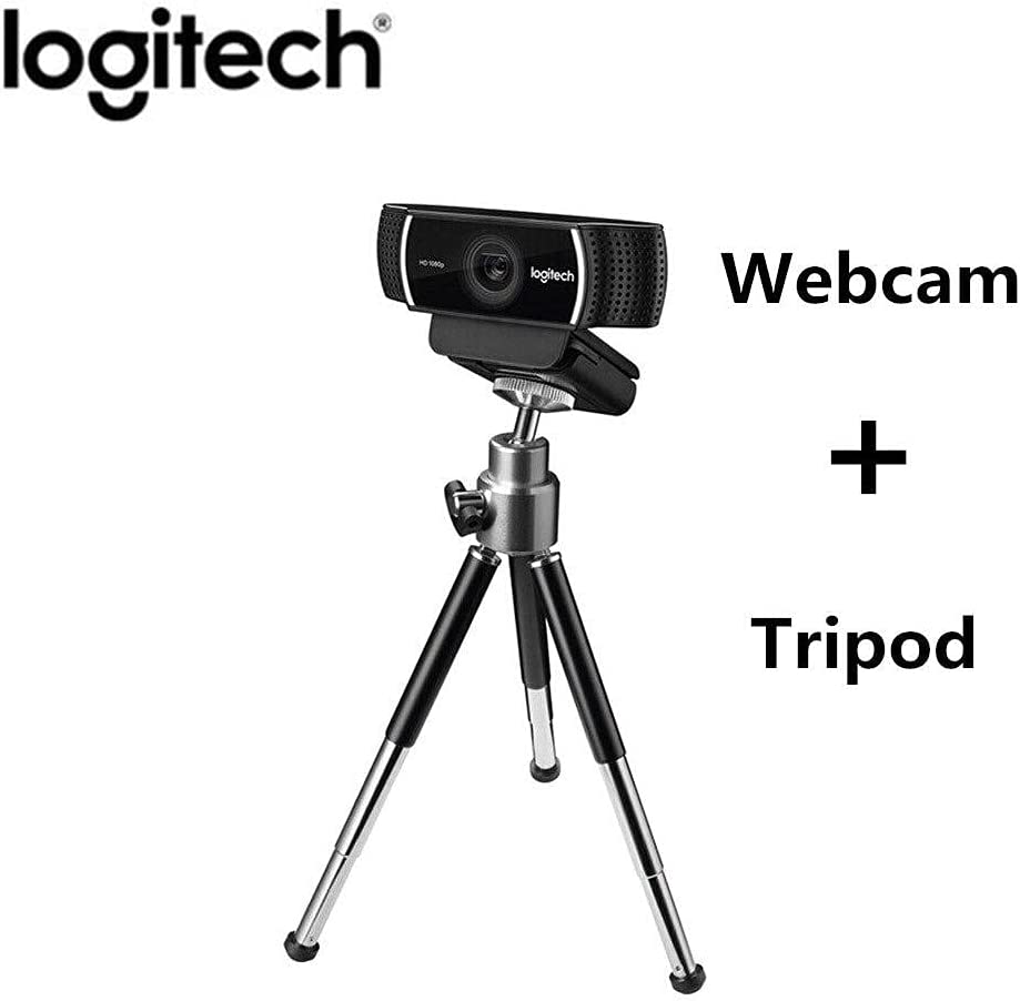 Logitech C922 Pro Stream Full HD Webcam with Mic and Adjustable Tripod - DokanTech #