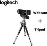 Logitech C922 Pro Stream Full HD Webcam with Mic and Adjustable Tripod - DokanTech #