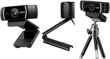 Logitech C922 Pro Stream Full HD Webcam with Mic and Adjustable Tripod - DokanTech #