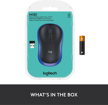 Logitech M185 Wireless Mouse - DokanTech #