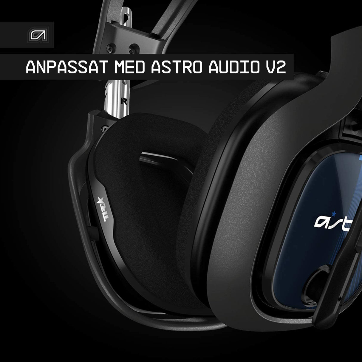 سماعة Astro A40 TR GEN4 + MixAmp Pro - MM - متوافقة مع جميع المنصات بما في ذلك