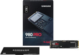 Samsung 980 PRO 1TB PCIe 4.0 NVME M.2 SSD