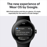 Google Pixel Watch LTE - Polished Silver Case / Chalk Active Band