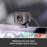 Logitech StreamCam - كاميرا ويب عالية الدقة 1080 بكسل 