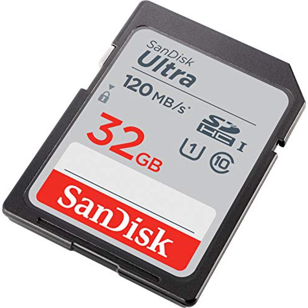 SanDisk Ultra SD 32GB 120MB/s - SD - DokanTech #