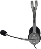 Logitech H110 Stereo Headset - Black