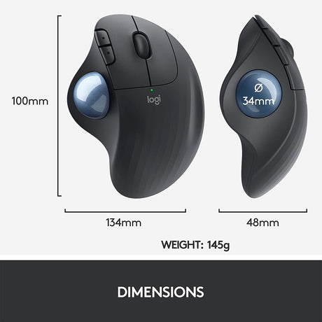 Logitech Ergo M575 Wireless Trackball - DokanTech #