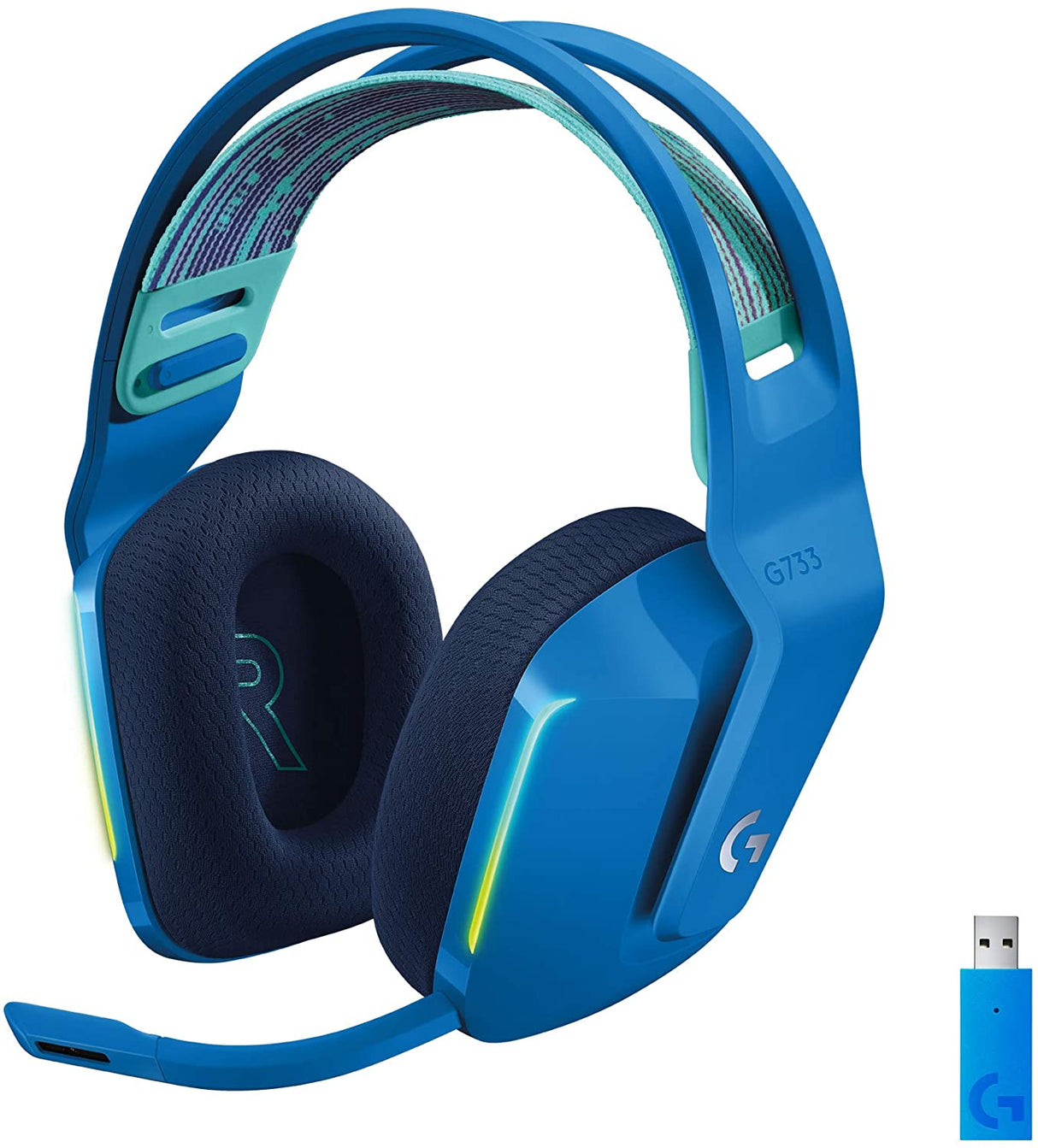 Logitech G733 LIGHTSPEED Wireless RGB Gaming Headset