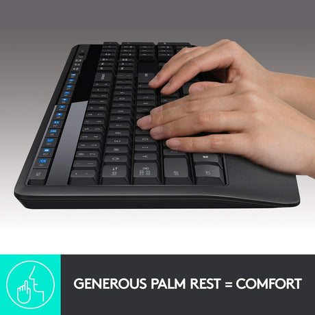 Logitech MK345 Keyboard and Mouse ARA