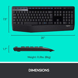 Logitech MK345 Keyboard and Mouse ARA