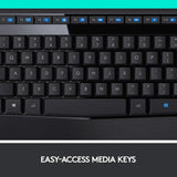 Logitech MK345 Keyboard and Mouse ARA