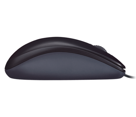 Logitech M90 Optical Wired Mouse - Black