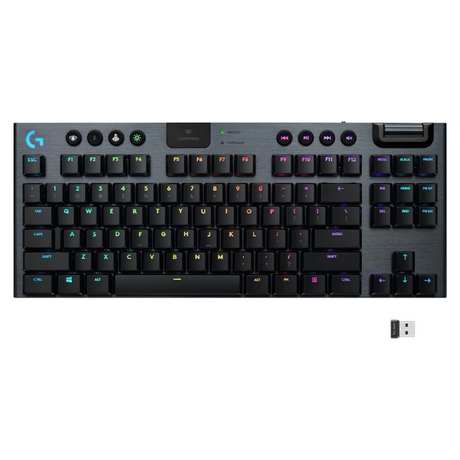 Logitech G915 TKL Mechanical Gaming Keyboard GL Tactile Lightspeed Wireless RGB