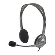 Logitech H110 Stereo Headset - Black - DokanTech #