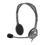 Logitech H110 Stereo Headset - Black